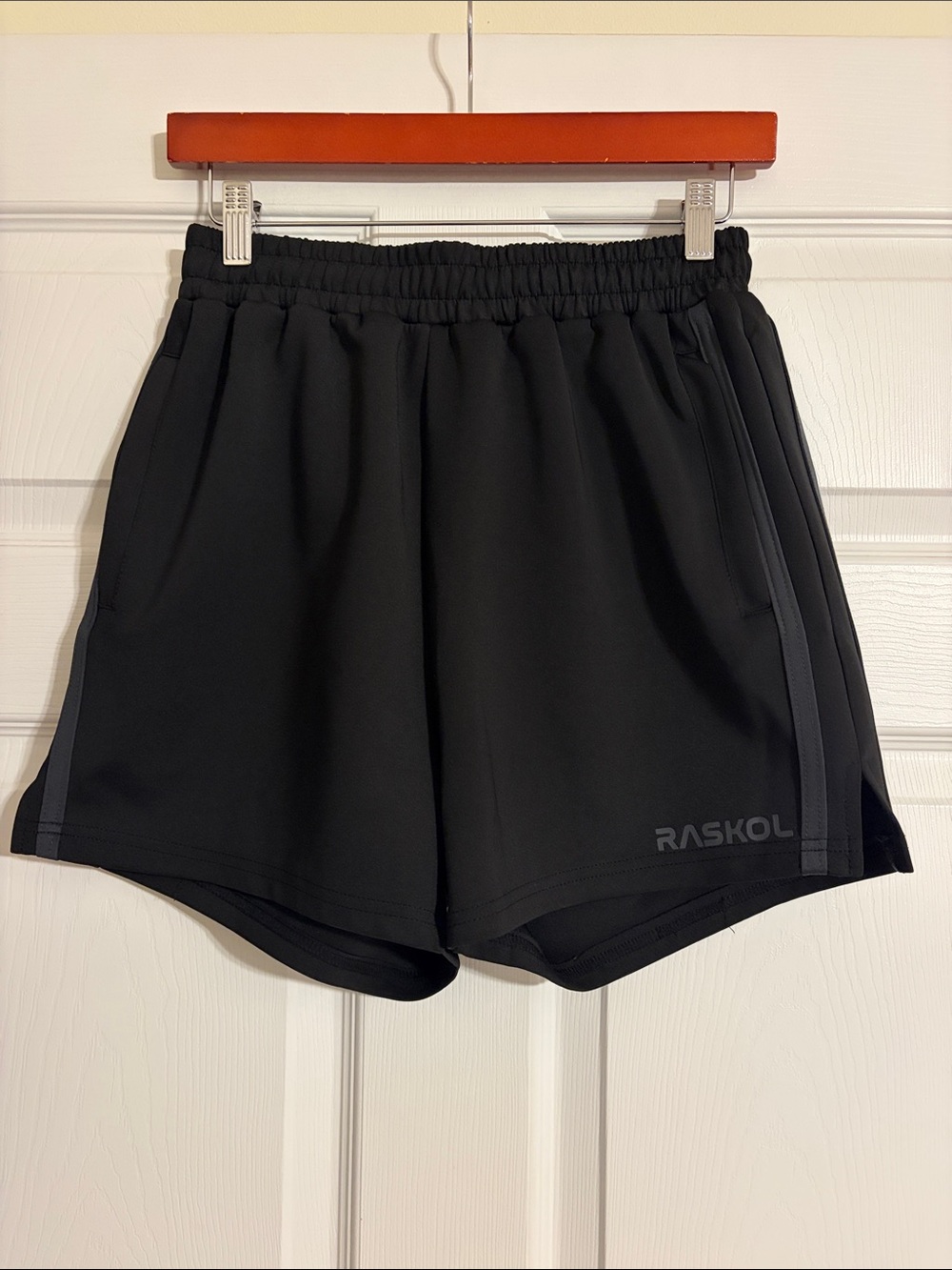 Raskol Apparel Unisex Phantom Black Gym Training Shorts